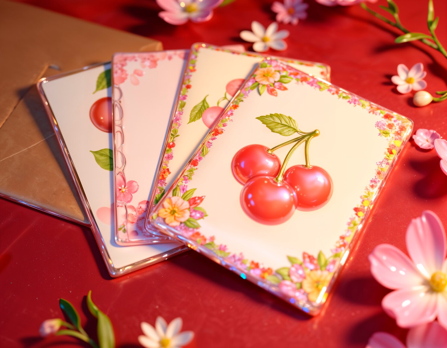 Custom wedding invitation